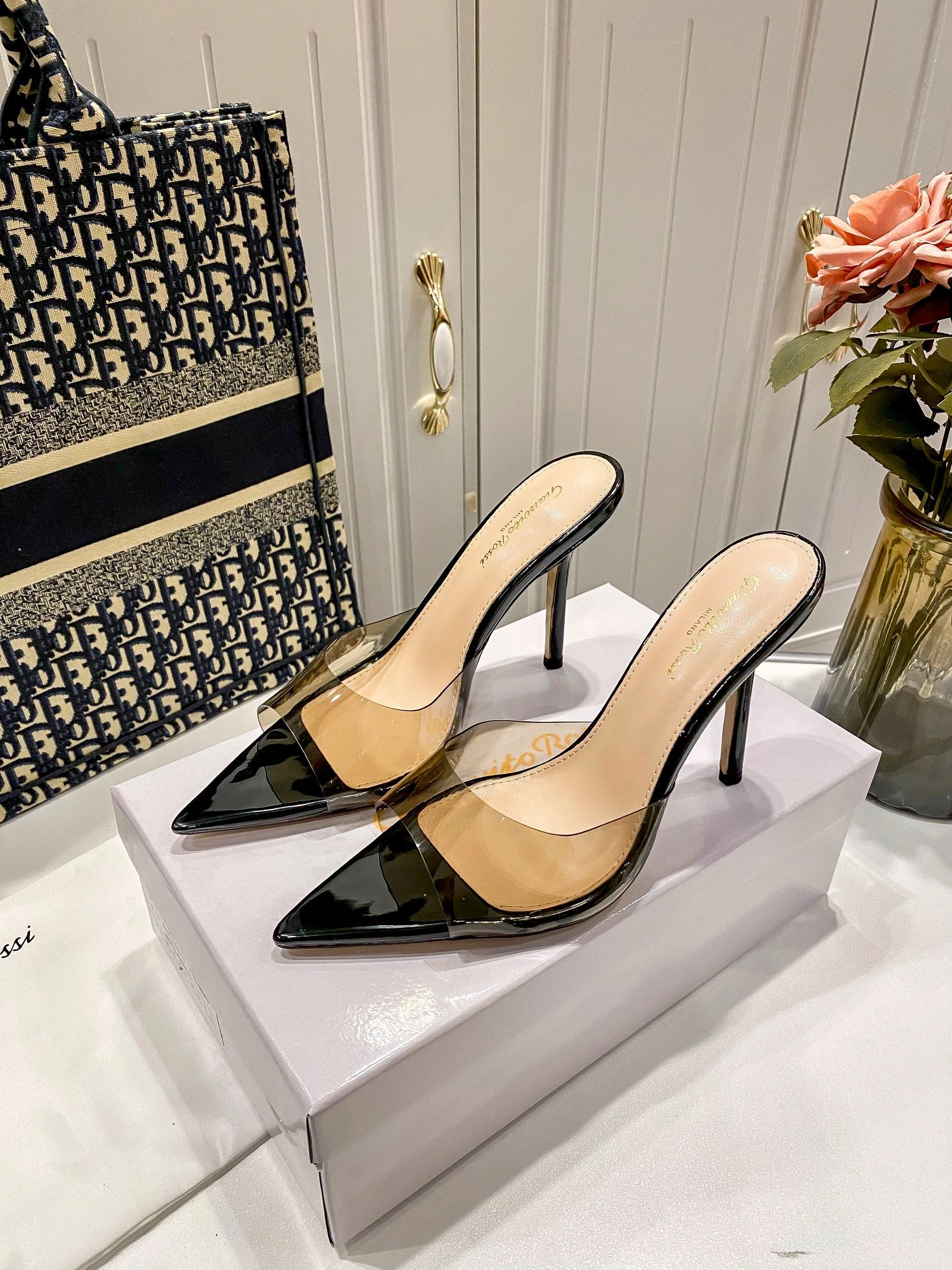 Other brands G11050.85RIC.GSVFUNE Heel height：10CM item:ET-X234E0817W